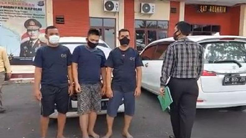Rampas Motor, 3 Debt Collector Gadungan di Tebingtinggi Diancam 12 Tahun Penjara