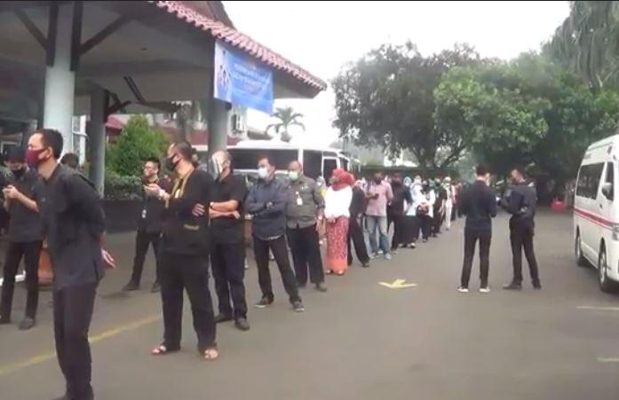 BIN Gelar Rapid Test di Kantor BPN Bogor, 7 Orang Reaktif Corona