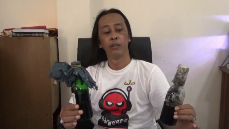 Ngeri! Bandit di Palembang Ini Selalu Bawa Air Keras untuk Jaga Diri