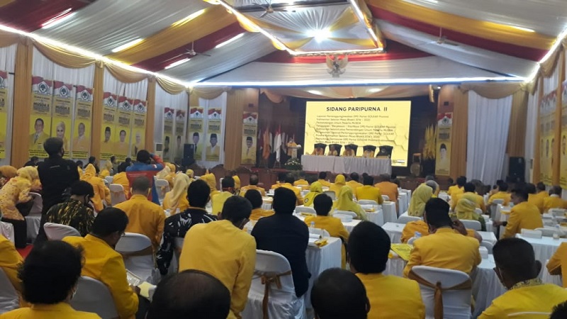 Terpilih Aklamasi, Gubernur Sabirin Noor Kembali Pimpin Golkar Kalsel