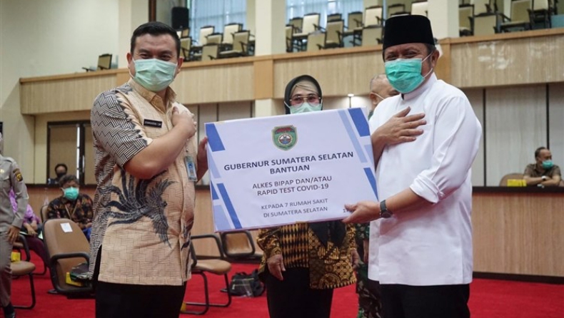 Herman Deru: Dana Penanggulangan Covid-19 Sumsel Hampir Terserap 100 Persen