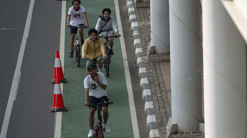Jalur Khusus Sepeda di Jakarta Akan Ditambah - Bagian 3