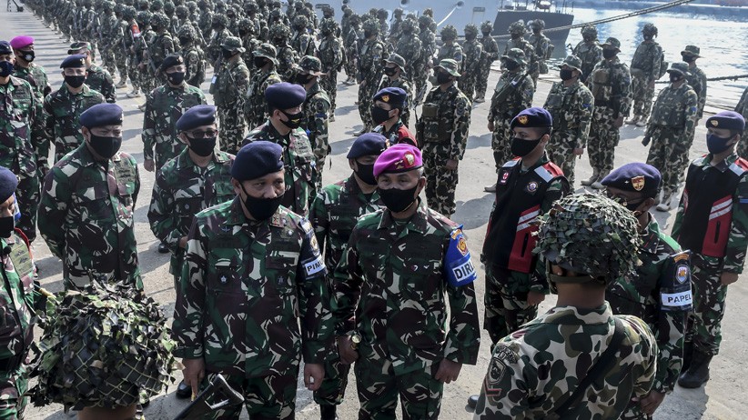 TNI AL Gelar Geladi Tugas Tempur, Libatkan Ribuan Personel dan Alutsista - Bagian 1