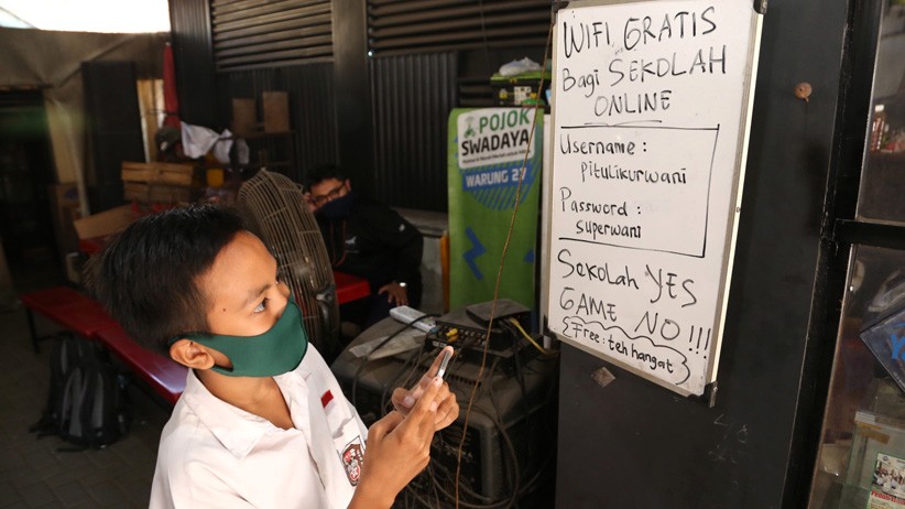 Dukung Belajar Online, Warung Kopi Ini Sediakan Wifi Gratis bagi Pelajar - Bagian 1