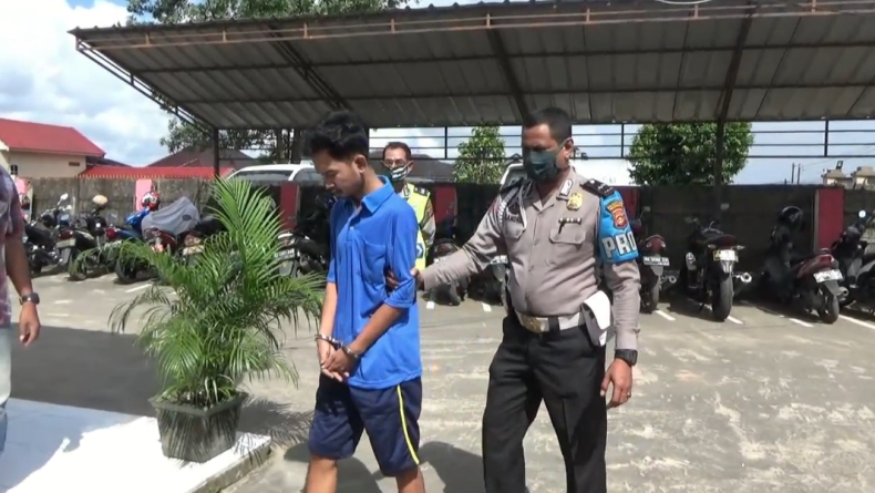 Raup Untung Jutaan Rupiah, Buruh Bangunan di Palembang Jualan Sabu