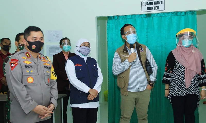 Stadion Gelora Joko Samudra Gresik Jadi Pondok Rehabilitasi dan Observasi Covid-19