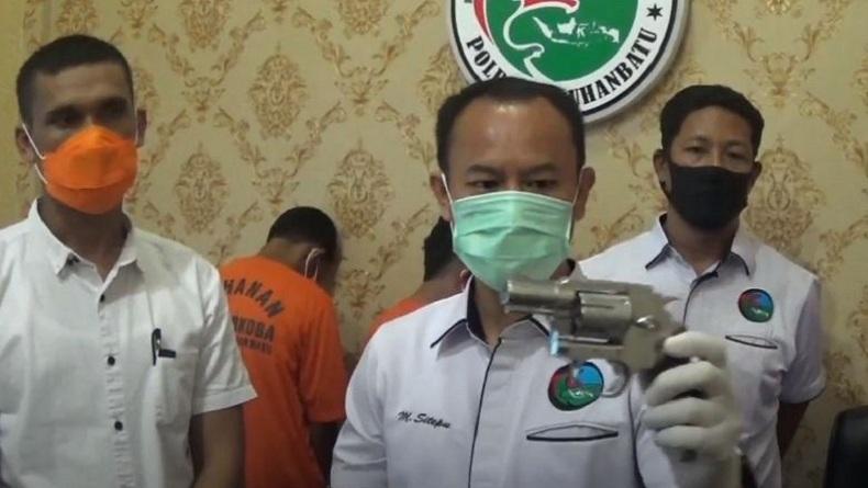 Polisi Tangkap 2 Kurir Narkoba di Labuhanbatu,  Sita 3 Gram Sabu dan 2 Senjata Api