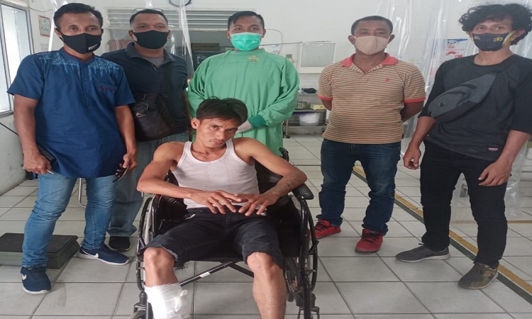 Polisi Tembak Pencuri Spesialis Bongkar Rumah di Medan Marelan