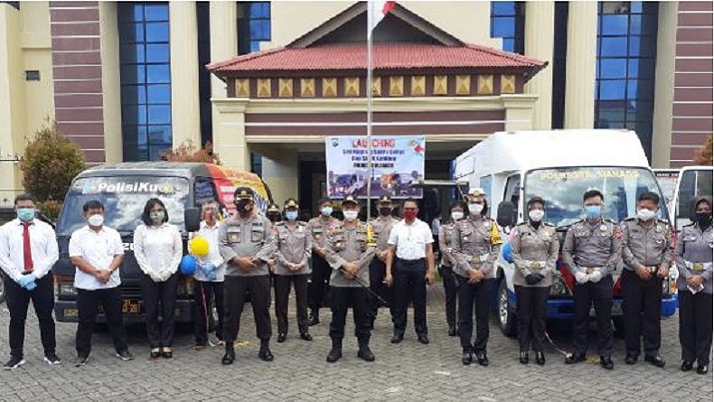 Polresta Manado Luncurkan Program SIM Sabtu Sehat dan SKCK Keliling