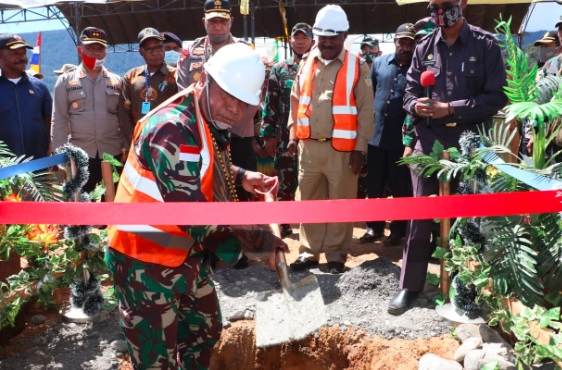 Bangun Kodim di Kabupaten Puncak, Pangdam Cenderawasih: TNI Siap Bantu Masyarakat