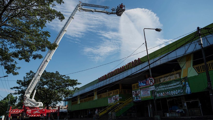 37 Pedagang Positif Corona, Pasar Keputran Ditutup Seminggu - Bagian 1