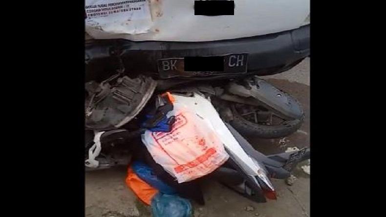 Viral Kecelakaan Pegawai Honorer Perempuan di Medan Tewas Masuk Kolong Mobil Boks