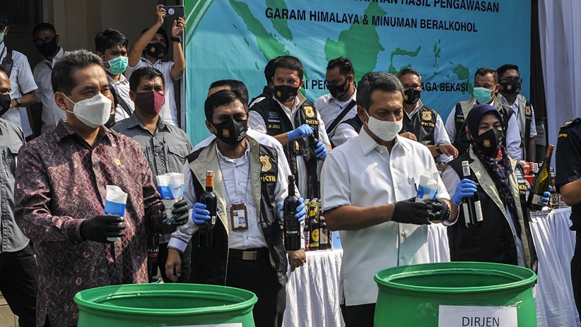 Kemendag Musnahkan 2,5 Ton Garam Himalaya - Bagian 1