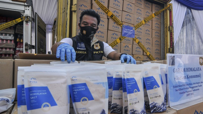 Kemendag Musnahkan 2,5 Ton Garam Himalaya - Bagian 2