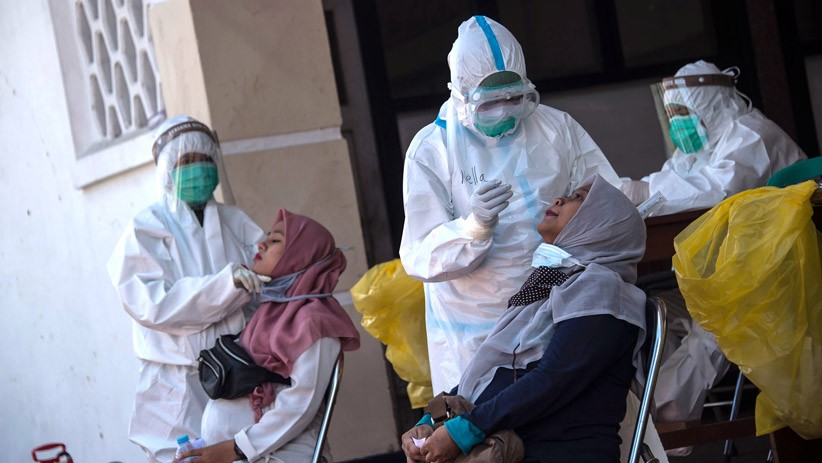 500 Ibu Hamil Ikuti Tes Swab Covid-19 Gratis di Surabaya - Bagian 1