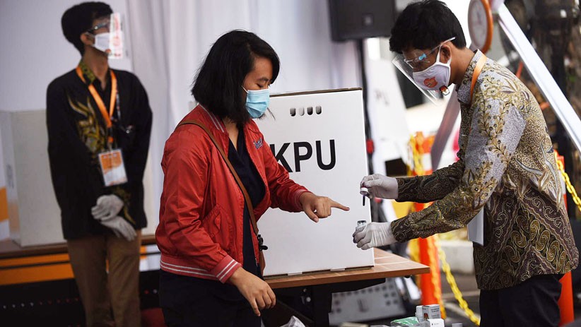 KPU Gelar Simulasi Pemungutan Suara Pilkada 2020 - Bagian 2