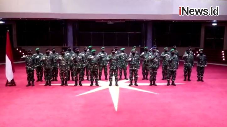 Kaotmilti IV Makassar Subagya Santosa Naik Pangkat Jadi Jenderal Bintang Satu