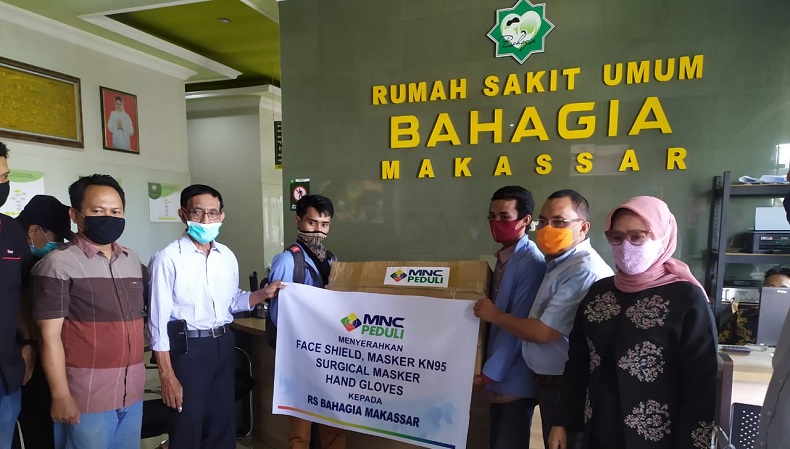 MNC Peduli Salurkan Bantuan Alat Pelindung Diri untuk Faskes dan Institusi di Makassar