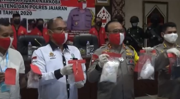 Tangkap 11 Pengedar Narkoba, Polda Kalteng Amankan 2 Kg Sabu