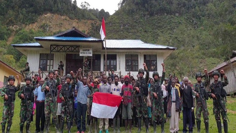 5 Anggota KKB yang Kontak Senjata dengan TNI-Polri di Lanny Jaya Kembali ke NKRI