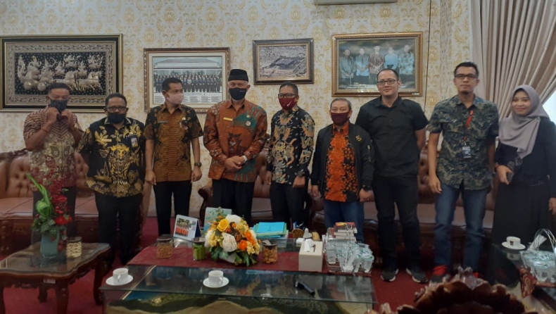 Kunjungi Sumbar, Jajaran Manajemen iNews Bertemu Gubernur, Wali Kota dan Ketua DPRD