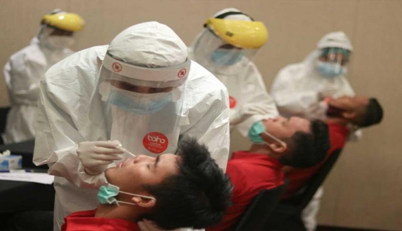 Pemprov Sumut Terima Bantuan 10.000 Paket Tes Usap