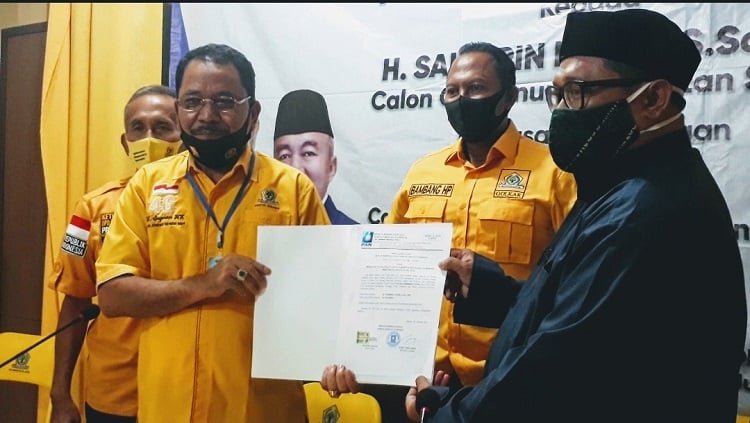 PAN Resmi Usung Sahbirin Noor-Muhidin di Pilgub Kalsel 2020