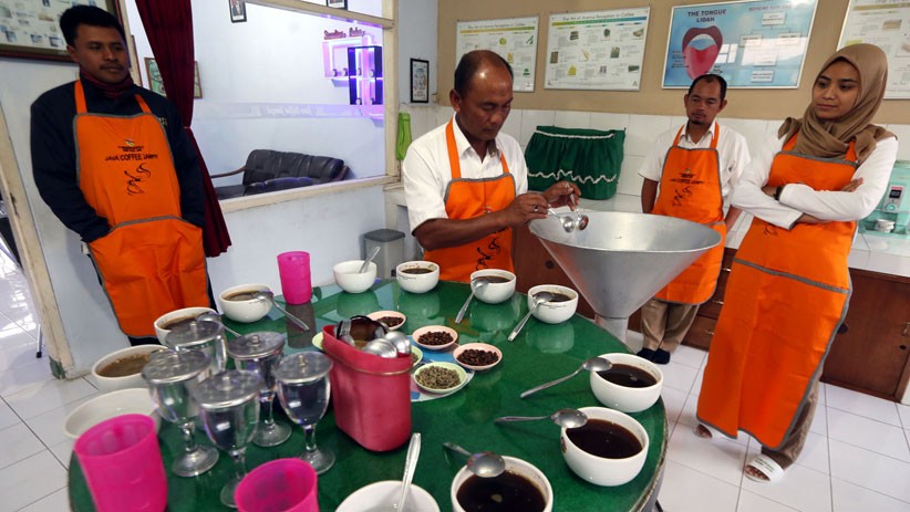 Melihat Proses Uji Cita Rasa Kopi Arabika Kalisat Jampit - Bagian 2