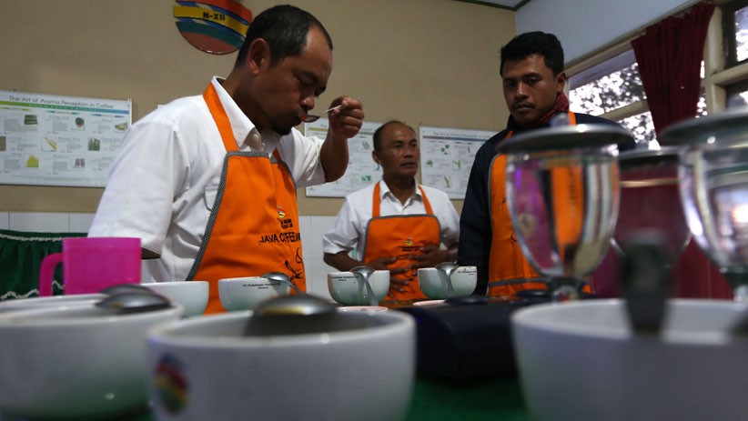 Melihat Proses Uji Cita Rasa Kopi Arabika Kalisat Jampit - Bagian 1