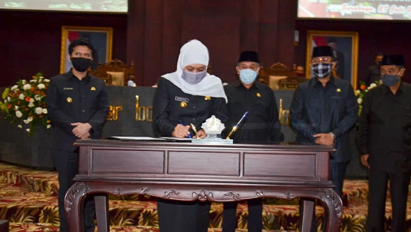 Perda Pencegahan Covid-19 Disahkan, Pemprov Jatim Berharap Masyarakat Lebih Disiplin