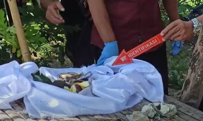 Warga Denpasar Gempar Penemuan Mayat Bayi Dibuang di Sungai Dekat Lokalisasi