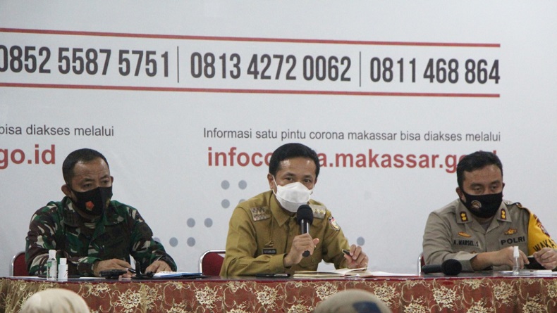 Pemkot Makassar Perpanjang dan Perketat Pembatasan Aktivitas Keluar-Masuk Kota