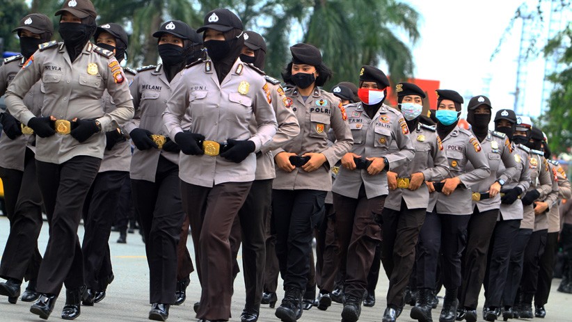 Polda Kalbar Gelar Simulasi Pengamanan Pilkada Serentak 2020 - Bagian 2