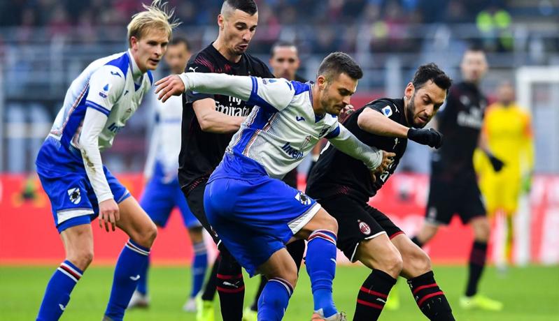Prediksi Sampdoria Vs AC Milan: Tim Tamu Ingin Amankan Zona Liga Europa