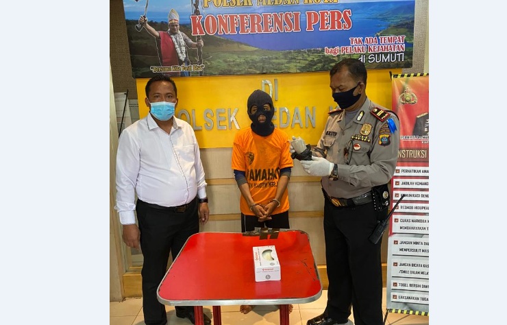 Pemuda di Medan Ini Beli Motor Pakai Kertas, Ditangkap Polisi Masuk Penjara