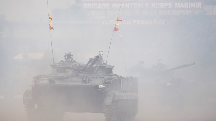 Menko Polhukam Mahfud MD Kunjungi Markas Korps Marinir - Bagian 3