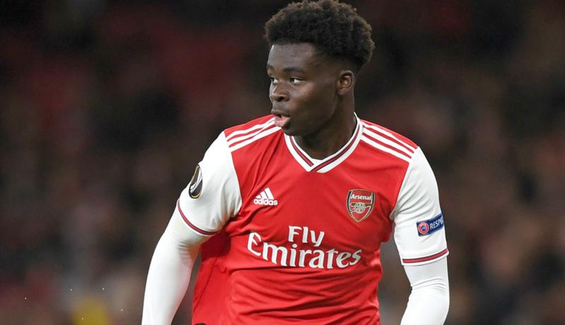 Winger Arsenal, Bukayo Saka (Foto: Football London)