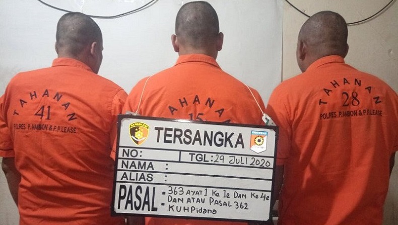 3 Maling Motor dan Kambing Kurban di Ambon Ditangkap Polisi