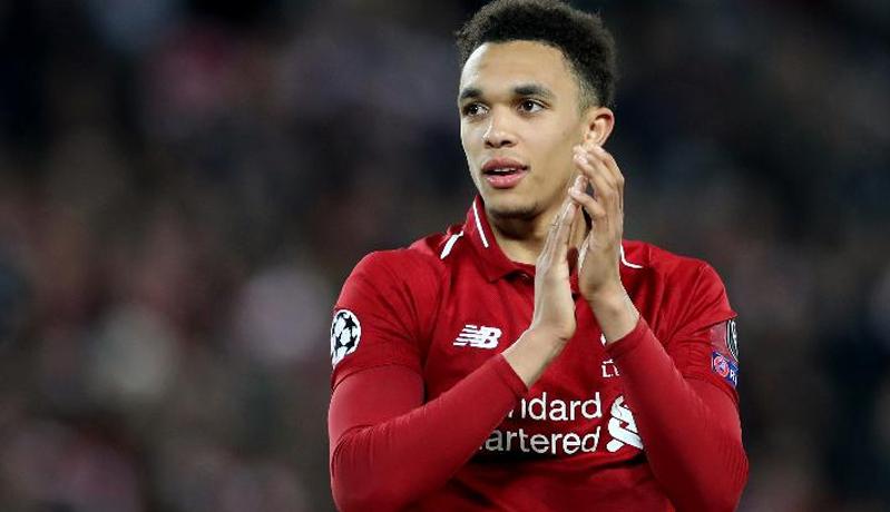 Bek kanan Liverpool, Trent Alexander-Arnold (Foto: The Sun)