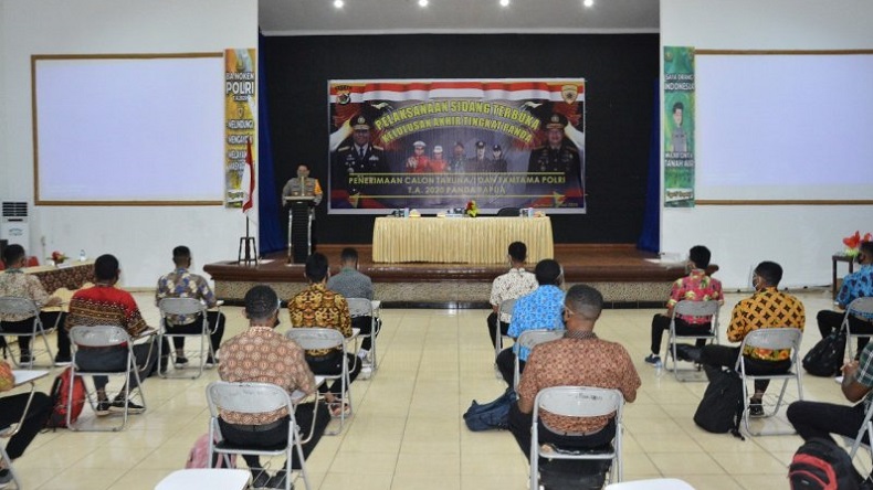 28 Orang Lolos Seleksi Penerimaan Akpol dan Tamtama Polda Papua