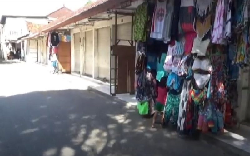 Fase Ke-2 Pariwisata Bali Dibuka, Pedagang Pasar Kuta Masih Enggan Jualan