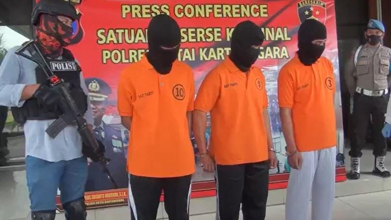 Miris, 3 Pelajar Kelas 2 SMA di Kutai Kertanegara jadi Pelaku Perampokan Toko Emas