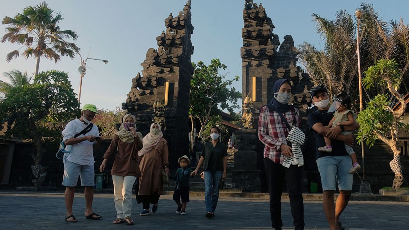 Tanah Lot di Bali Ramai Dikunjungi, Pengelola Target 1.000 Wisatawan 