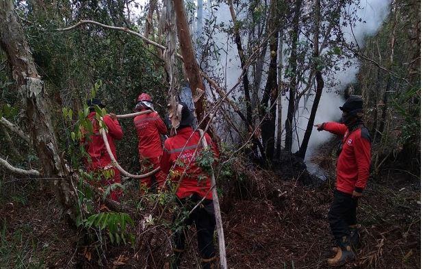 Ada Lahan Terbakar, Manggala Agni Daops Banyuasin Siagakan 3 Unit Alat Pemadam