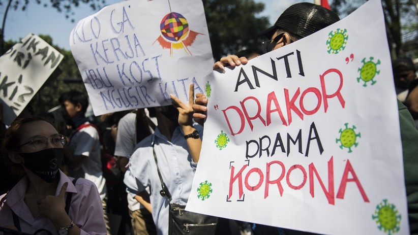 Ratusan Pekerja Desak Pemkot Bandung Buka Tempat Hiburan Malam - Bagian 2