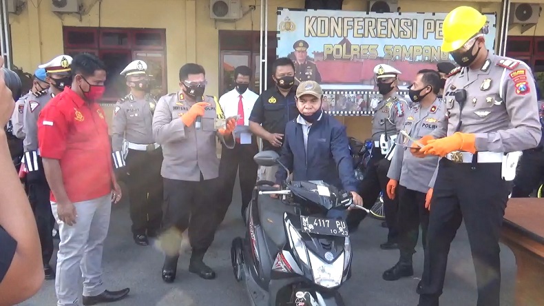 Hilang di Malang, Motor Curian Ditemukan di Sampang 3 Tahun Kemudian