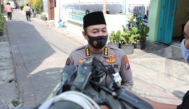 Gerak Cepat, Polda Jatim Geledah Tempat Kos Pelaku Fetish Kain Jarik