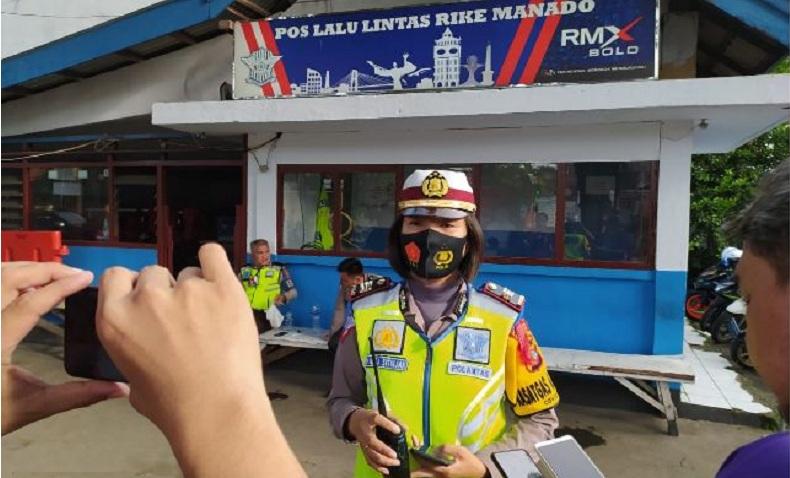 1.085 Pelanggar Lalu Lintas di Manado Ditilang selama Operasi Patuh Samrat 2020 