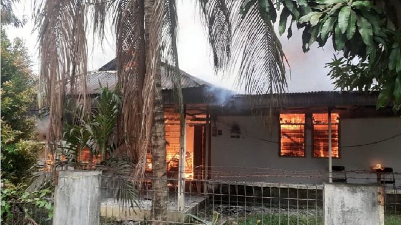 Kebakaran Rumah Dinas Baristand Industri Manado, Kerugian Ratusan Juta Rupiah