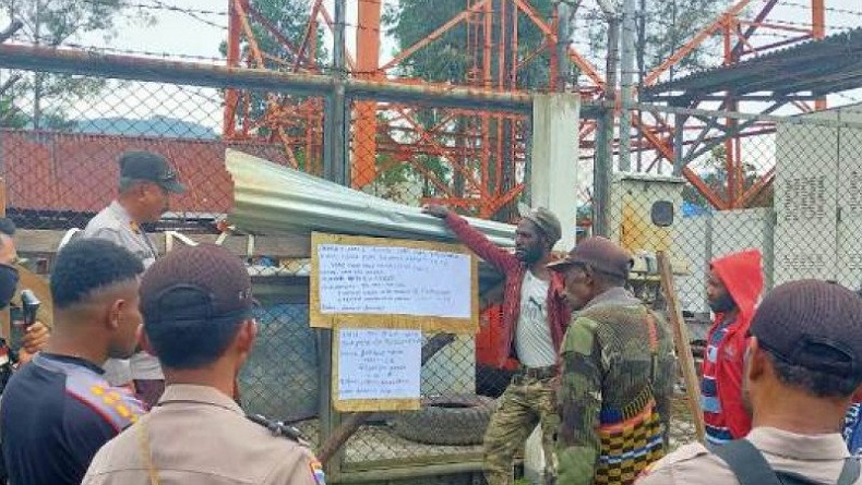 Tak Lolos CPNS, Warga di Tolikara Palang Tower Telkomsel